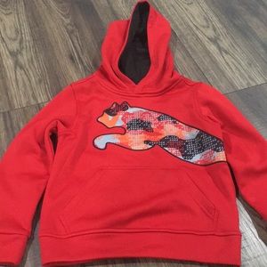 Puma pullover hoodie size 4t